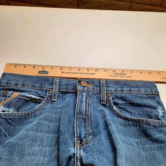 Ariat Jeans Mens 31x36 Straight Leg Cowboy Rancher Rodeo Workwear 100% Cotton - Picture 9 of 12